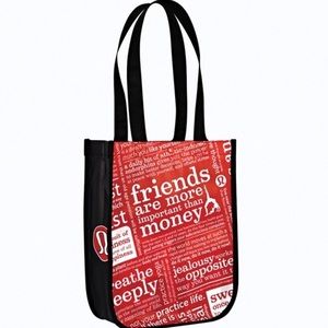 Lululemon shopping bag